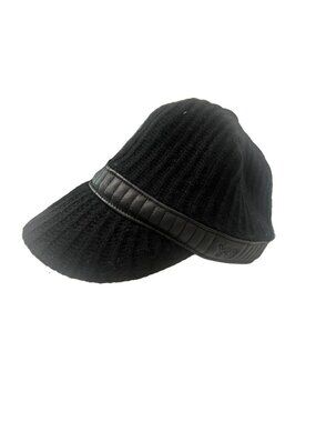 Y-3  Cashmere Lamb Leather Beanie Hat Yohji Yamamoto Adidas JPN
